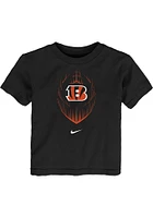 Nike Cincinnati Bengals Toddler Black Legend Icon Short Sleeve T-Shirt