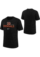 Nike Cincinnati Bengals Youth Black Velocity Short Sleeve T-Shirt