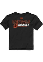 Nike Cincinnati Bengals Toddler Black NFL Essential Short Sleeve T-Shirt