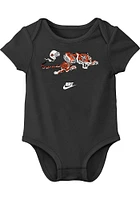 Nike Cincinnati Bengals Baby Black Retro Logo One Piece