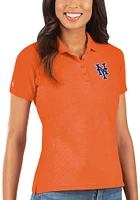Antigua New York Mets Womens Legacy Pique Short Sleeve Polo Shirt