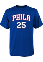 Ben Simmons Philadelphia 76ers Youth Blue Player Tee