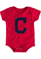 Cleveland Guardians Baby Primary Short Sleeve One Piece