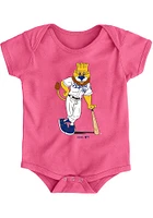 Slugger  Outer Stuff Kansas City Royals Baby Pink Short Sleeve One Piece