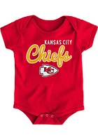 Kansas City Chiefs Baby Big Game Short Sleeve One Piece