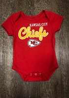Kansas City Chiefs Baby Big Game Short Sleeve One Piece