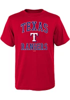 Texas Rangers Youth #1 Design Short Sleeve T-Shirt