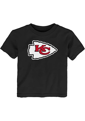 Kansas City Chiefs Toddler Black Primary Short Sleeve T-Shirt