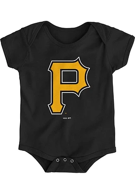 Pittsburgh Pirates Baby Primary Short Sleeve One Piece