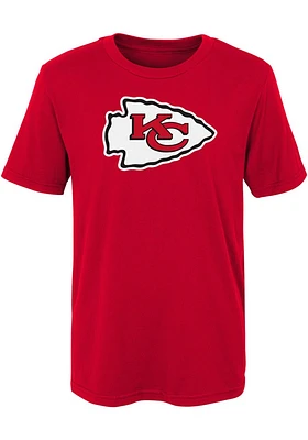 Kansas City Chiefs Boys Primary Short Sleeve T-Shirt