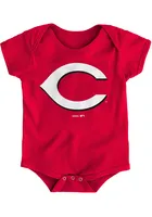 Cincinnati Reds Baby Primary Short Sleeve One Piece