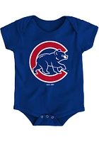 Chicago Cubs Baby Secondary Short Sleeve One Piece