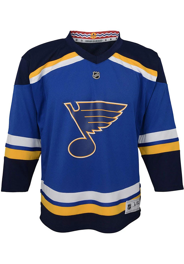 St Louis Blues Youth Blue Replica Hockey Jersey