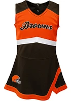Cleveland Browns Baby Brown Cheer Captain Set