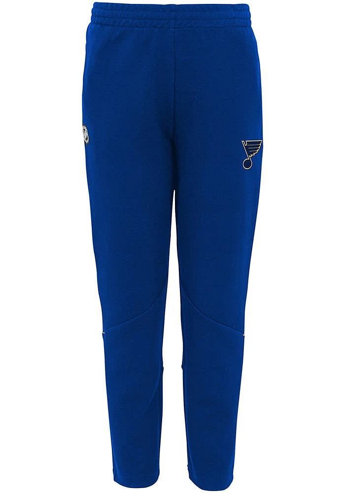 St Louis Blues Youth Blue Poly Tech Track Pants