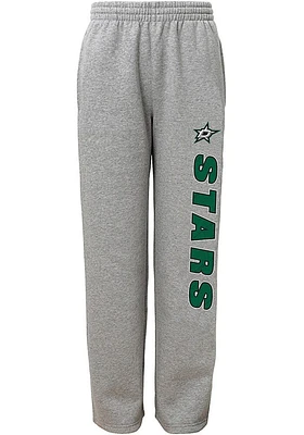 Dallas Stars Youth Grey Post Game Sweatpants