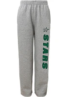 Dallas Stars Youth Grey Post Game Sweatpants