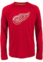 Detroit Red Wings Youth Grinder Long Sleeve T-Shirt