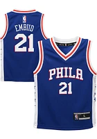 Joel Embiid  Outer Stuff Philadelphia 76ers Toddler Blue Road Jersey Basketball