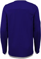 TCU Horned Frogs Youth Grey Mainframe Long Sleeve T-Shirt