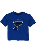 St Louis Blues Infant Primary Logo Short Sleeve T-Shirt Blue