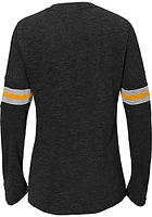 Pittsburgh Penguins Girls Black Pacesetter Long Sleeve T-shirt