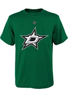Jamie Benn Dallas Stars Youth Green Name and Number Player Tee