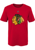 Patrick Kane  Chicago Blackhawks Boys Red Player Short Sleeve T-Shirt