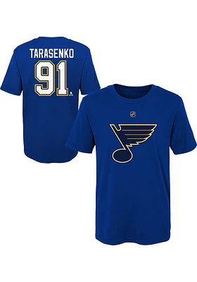 Vladimir Tarasenko  St Louis Blues Boys Blue Player Short Sleeve T-Shirt