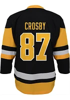 Sidney Crosby  Pittsburgh Penguins Baby Black Replica Hockey Jersey