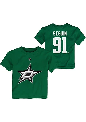 Tyler Seguin Dallas Stars Toddler Green Player Short Sleeve T Shirt