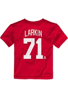 Dylan Larkin Detroit Red Wings Toddler Player Short Sleeve T Shirt