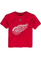 Dylan Larkin Detroit Red Wings Toddler Player Short Sleeve T Shirt