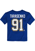 Vladimir Tarasenko St Louis Blues Toddler Blue Player Short Sleeve T Shirt