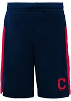 Cleveland Guardians Youth Navy Blue Grand Slam Shorts