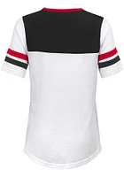 Chicago Bulls Girls White Point Guard Short Sleeve Fashion T-Shirt