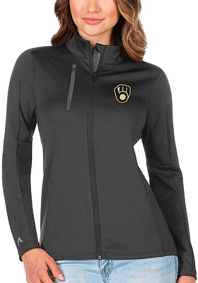Antigua Milwaukee Brewers Womens Generation Light Weight Jacket