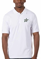 Antigua Dallas Stars Mens Legacy Pique Short Sleeve Polo