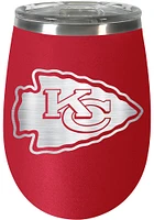 Kansas City Chiefs 10oz Rally Cry Stemless Wine Stainless Steel Stemless - Red