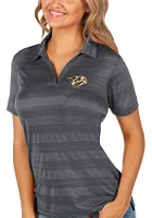 Antigua Nashville Predators Womens Compass Short Sleeve Polo Shirt