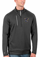 Antigua St Louis Blues Mens Generation Long Sleeve Qtr Zip Pullover