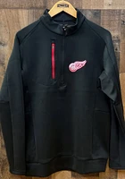 Antigua Detroit Red Wings Mens Generation Long Sleeve Qtr Zip Pullover