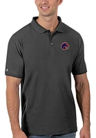 Antigua Boise State Broncos Mens Legacy Pique Short Sleeve Polo