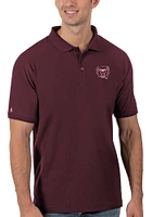Antigua Missouri State Bears Mens Legacy Pique Short Sleeve Polo