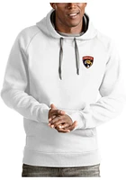 Antigua Florida Panthers Mens White Victory Long Sleeve Hoodie