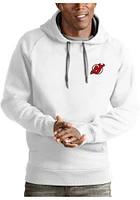 Antigua New Jersey Devils Mens Victory Long Sleeve Hoodie