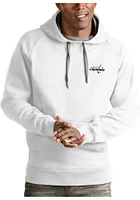 Antigua Washington Capitals Mens White Victory Long Sleeve Hoodie