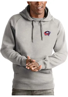 Antigua Columbus Blue Jackets Mens Victory Long Sleeve Hoodie