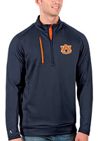 Antigua Auburn Tigers Mens Navy Blue Generation Long Sleeve Qtr Zip Pullover