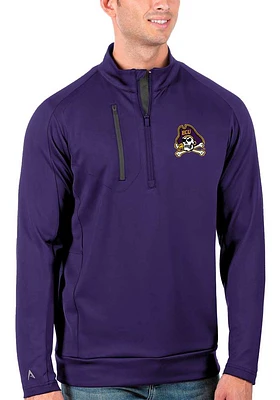 Antigua East Carolina Pirates Mens Generation Long Sleeve Qtr Zip Pullover